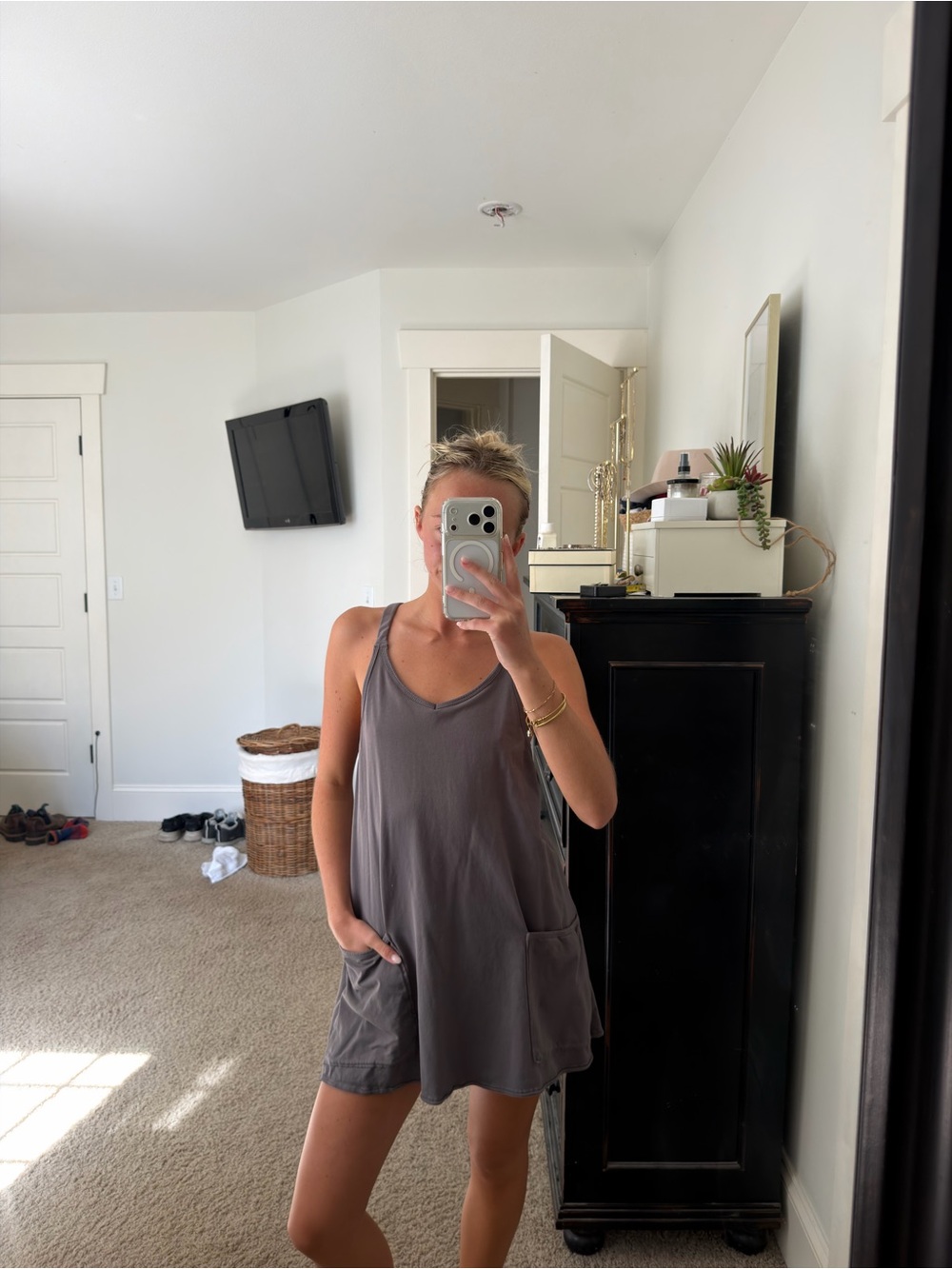 Women’s tennis dress- Gray
